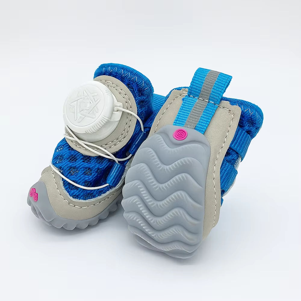 Dog Mesh Shoes 4-Pack